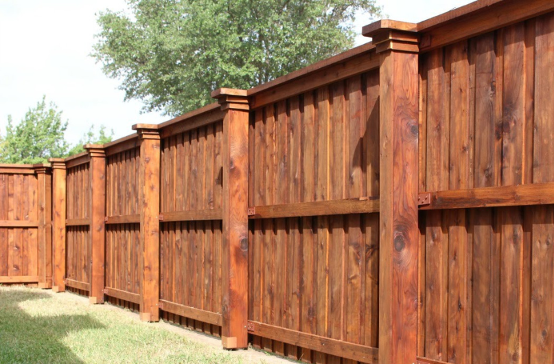 wood fence