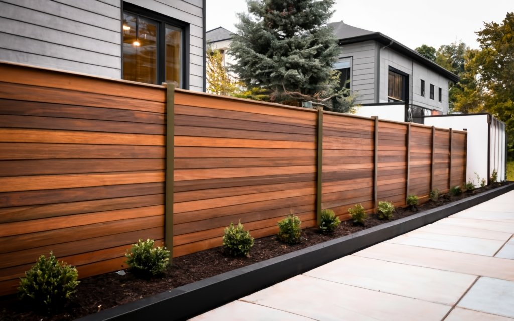 Composite Horizontal fence