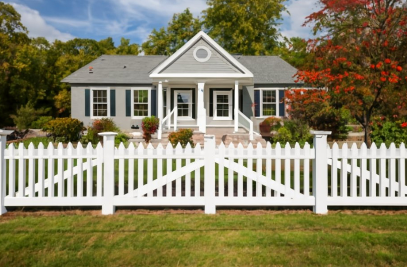 Vinyl Picket Fence