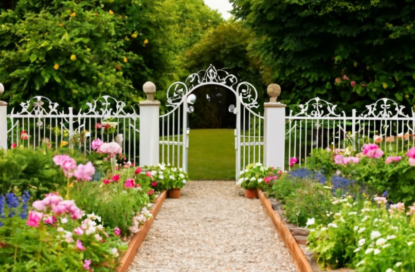 fence garden gate